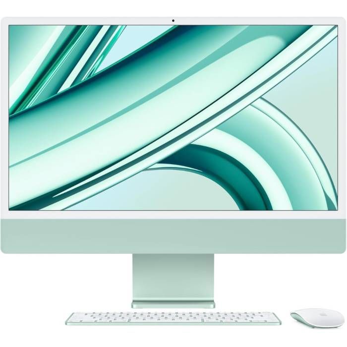 Apple iMac 24-inch (2023) M3 with 8-Core CPU, 8GB RAM, 256GB SSD, 8-Core GPU, Red