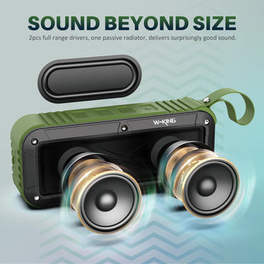 W-KING S20 Portable Mini Bluetooth Speaker