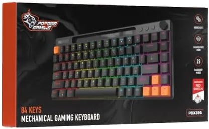 Porodo Gaming Wired Mechanical Keyboard - Black