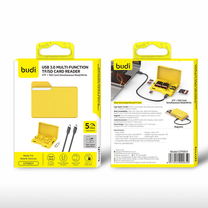 Professional USB 3.0 Multi-Card Reader for SD & TS Cards – Fast Data Transfer