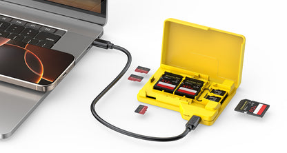 Professional USB 3.0 Multi-Card Reader for SD & TS Cards – Fast Data Transfer