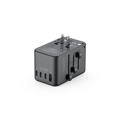 65W Global Travel Charger with 4 Type-C Ports & 1 USB & Storage Box