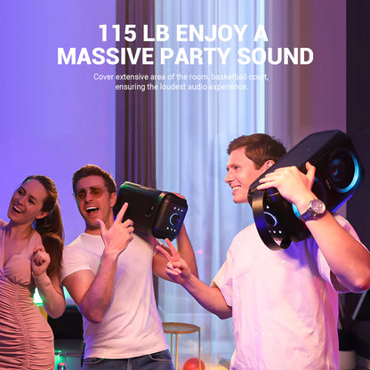 W-KING 180W Powerful Bluetooth Party Speaker