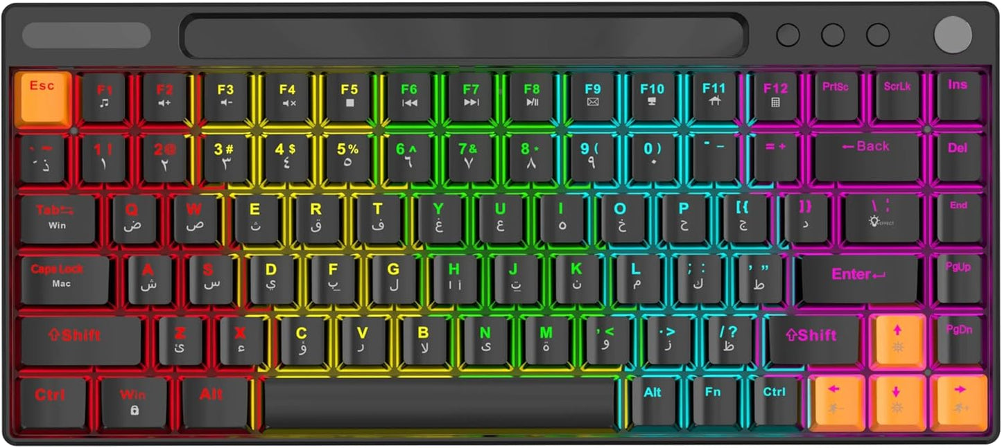 Porodo Gaming Wired Mechanical Keyboard - Black