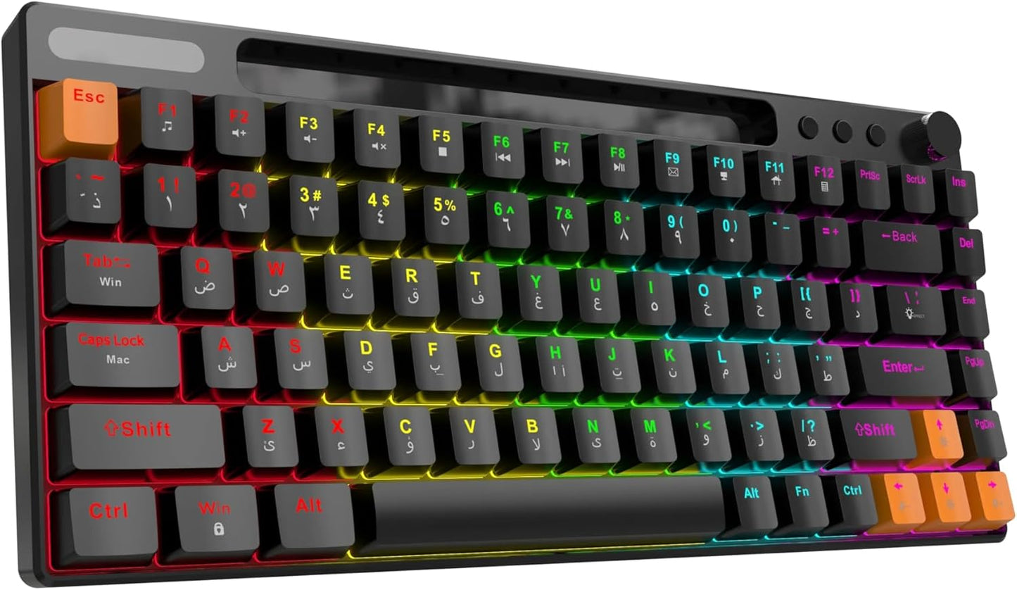 Porodo Gaming Wired Mechanical Keyboard - Black