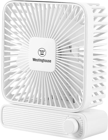 Westinghouse Rechargeable Table Fan with Adjustable Speed Control Knob