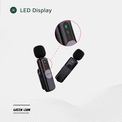 Dual Microphone 3-In-1, 20M Transmission Range
