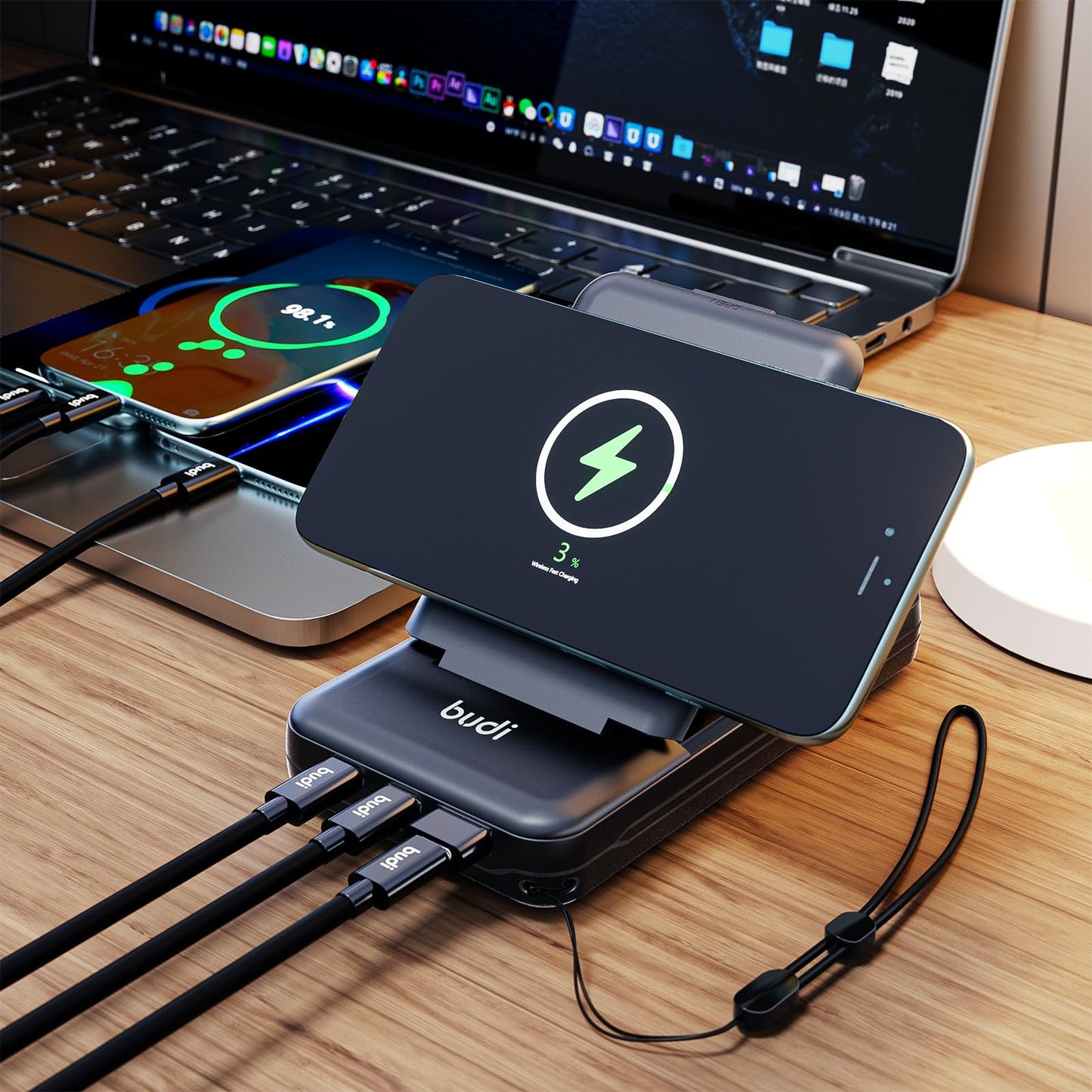 Power Bank Portable Charger, Magsafe Power Bank 20W Wireless Phone
