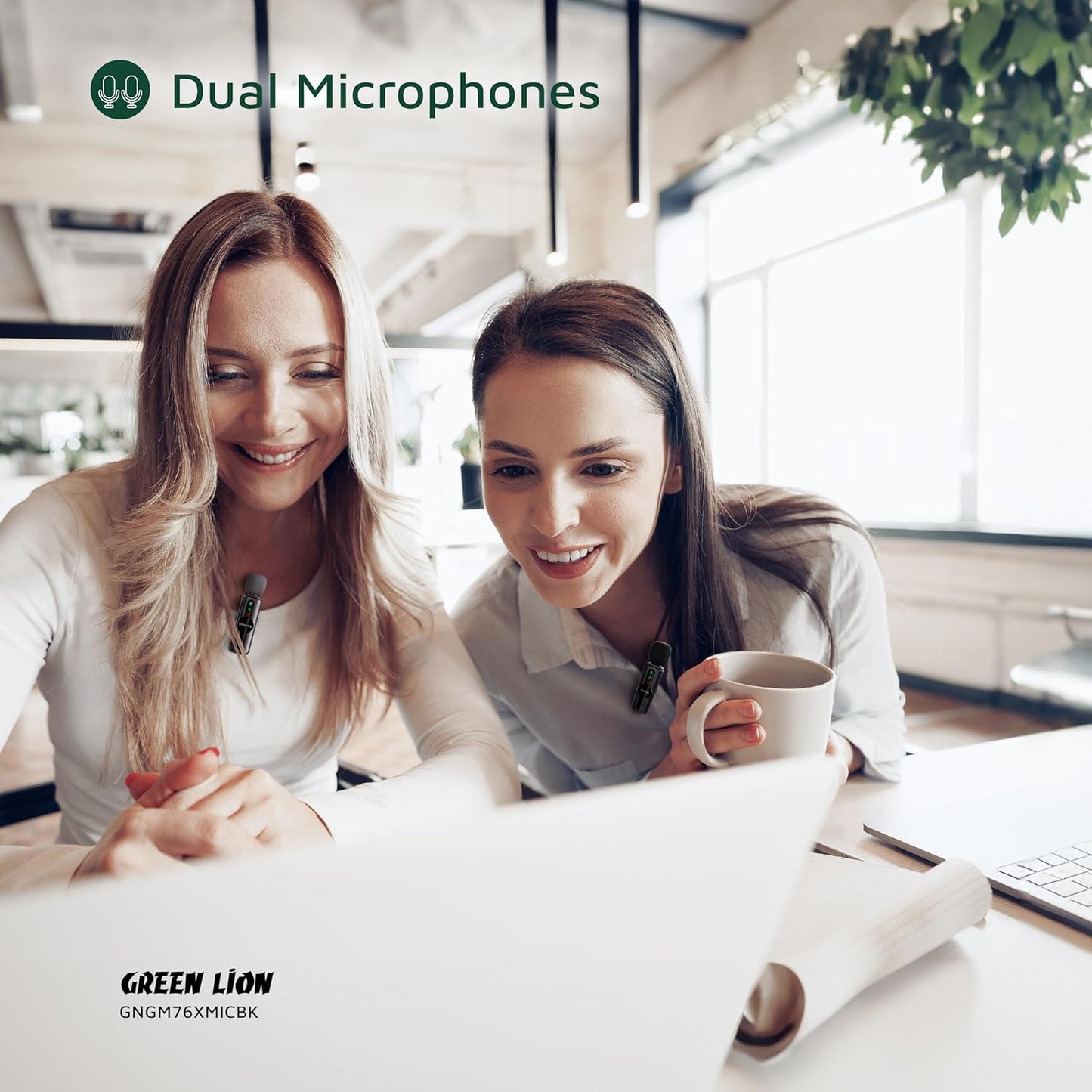Dual Microphone 3-In-1, 20M Transmission Range