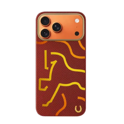 Airity Kevlar Autumn Chestnut Case for iPhone 17 Pro / iPhone 17 Pro Max-Brown