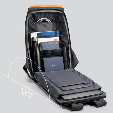 Kingsons 16L Ultra Lightweight Commuter Backpack – Compact & Laptop-Friendly Daypack, Unisex Design, Dark Grey