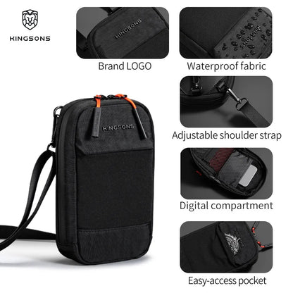 Kingsons Multifunctional Fashion Sling Bag – Waterproof Lightweight Crossbody Messenger Bag