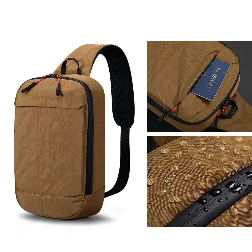 Kingsons Waterproof Chest Bag – Fashion Designer Crossbody Shoulder Sling Bag