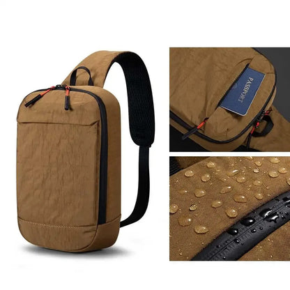 Kingsons Waterproof Chest Bag – Fashion Designer Crossbody Shoulder Sling Bag