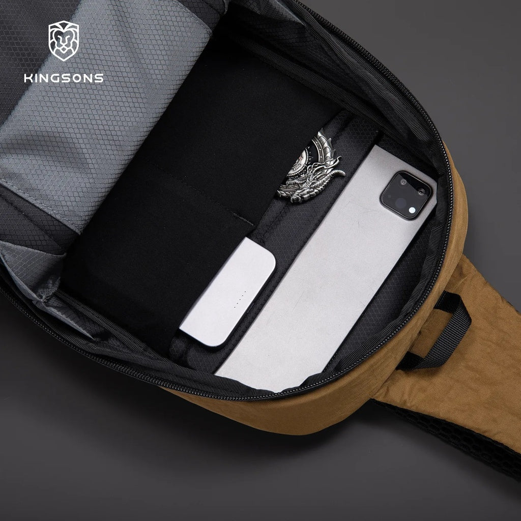 Kingsons Waterproof Chest Bag – Fashion Designer Crossbody Shoulder Sling Bag