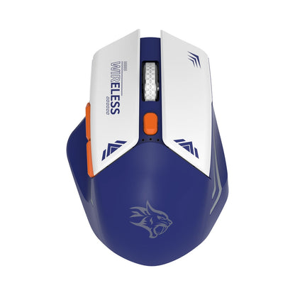 Porodo Gaming Wireless Mouse Gaming Design DPI 1600 -Blue