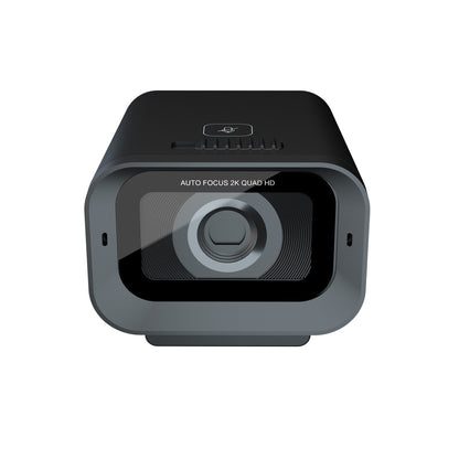 Porodo Gaming 2K 30fps Auto Focus Webcam with in-built Mic and Tripod
