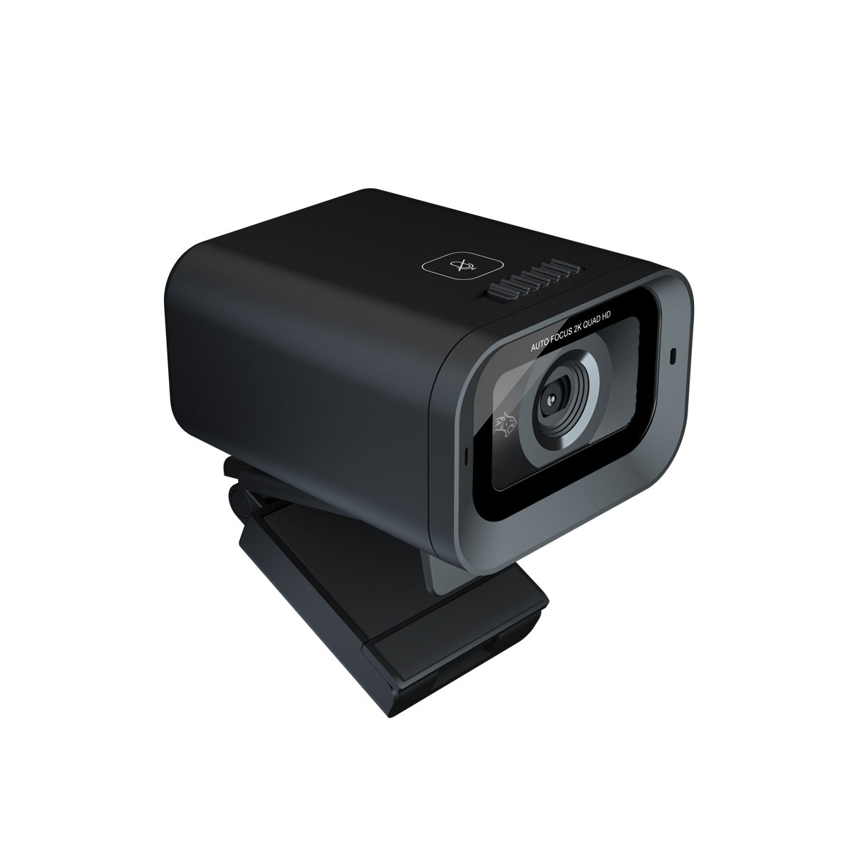 Porodo Gaming 2K 30fps Auto Focus Webcam with in-built Mic and Tripod