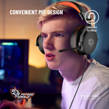 Porodo Gaming PC RGB ENC Gaming Headphones