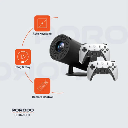 Porodo Gaming Projector with Controllers
