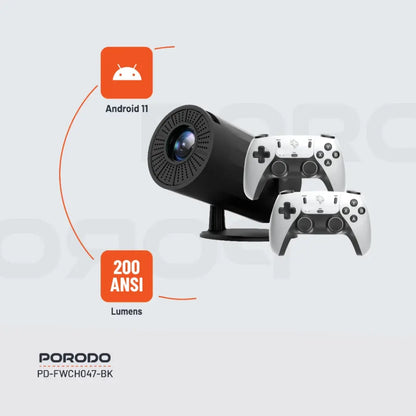 Porodo Gaming Projector with Controllers