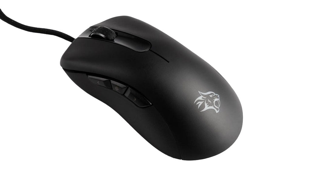 Porodo Gaming BlackHawk 8D Wired Gaming Mouse PWM3389 Sensor with TTC Switch