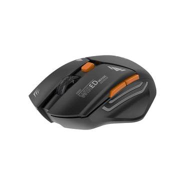 Porodo Gaming Wireless Mouse Gaming Design DPI 1600 -Black