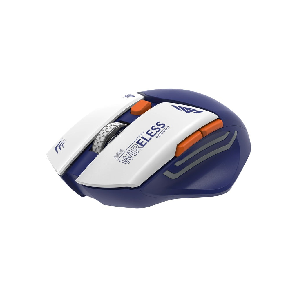 Porodo Gaming Wireless Mouse Gaming Design DPI 1600 -Blue