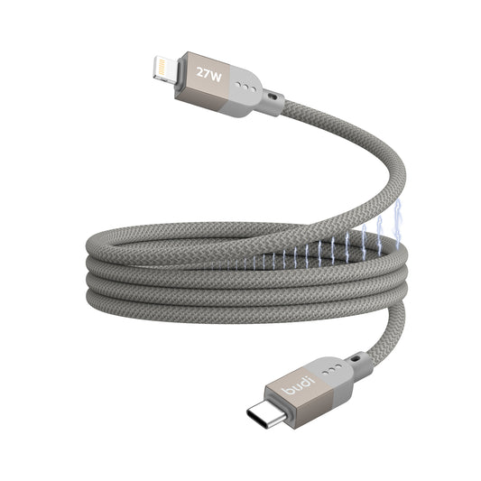 PD 27W Magnetic Charger Cable USB-C to Lightning Ultra Fast Charging Cable