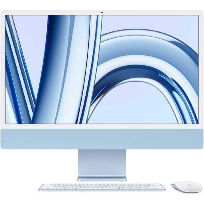 Apple iMac 24-inch (2023) M3 with 8-Core CPU, 8GB RAM, 256GB SSD, 8-Core GPU, Red