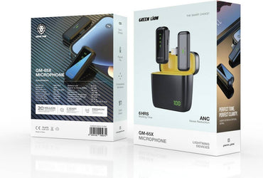 Microphone with Lightning Devices, ANC Noise Reduction